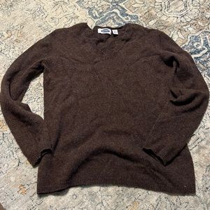 Ladies Brown Sweater